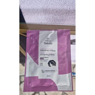 sachê shampoo, condicionador, Máscara, creme de pentear Natura