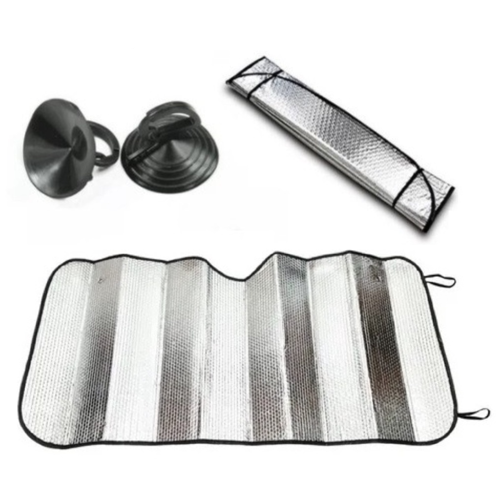 Protetor Solar Para-brisa Painel De Carro Corta Quebra Tapa Para Sol Portátil Universal em Oferta na Shopee