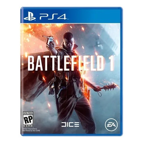 Battlefield 1 PS4 Seminovo Mídia Física Original Jogo de Guerra Tiro Ação Multiplayer