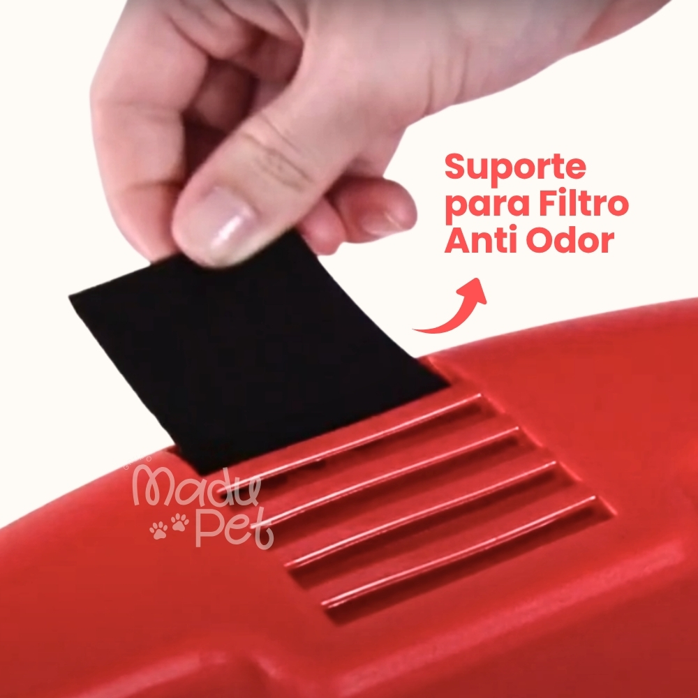 Caixa de Areia para Gatos Fechada Sanitário + Tapete Coletor C/ Pá e Filtro Anti Odor Promoção