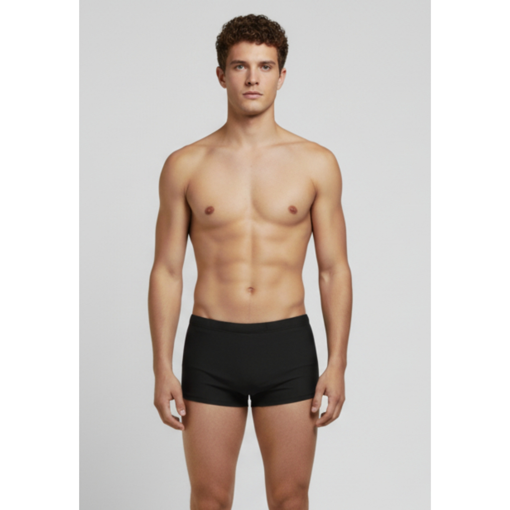 Sunga Boxer Masculina Moda Praia Verão Piscina Com Cadarço Interno