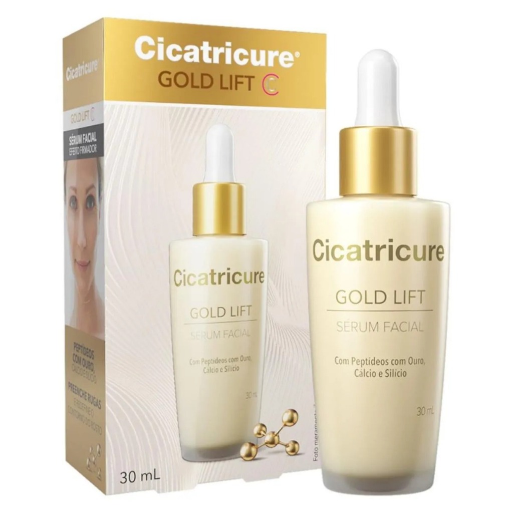 Sérum Facial Cicatricure Gold Lift com 30ml