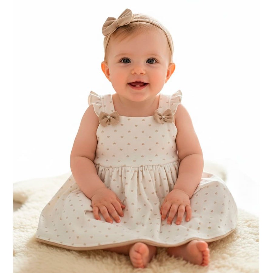 Vestido Menina Fresquinho + Faixinha de Cabelo Verão Cores Tam P, M, G/ 1, 2 e 3 em Oferta na Shopee