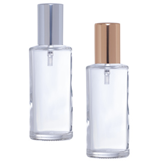 Kit 2 Frascos de Vidro 60ml Laque Premium para Perfume Válvula Spray Luxo Com Tampa Prata e Dourado em Oferta na Shopee