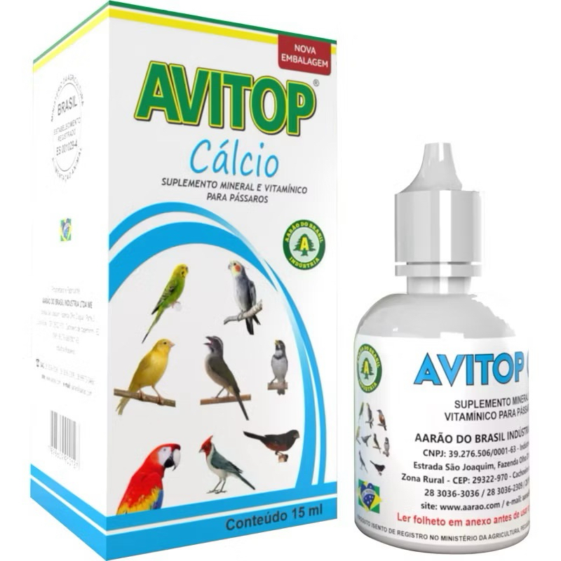 AVITOP CÁLCIO  AARÃO ORIGINAL em Oferta na Shopee