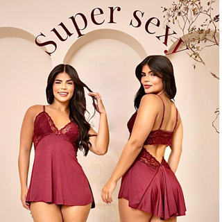camisola sem bojo sexy costas aberta alça com regulagem sensual pijama feminino em Oferta na Shopee