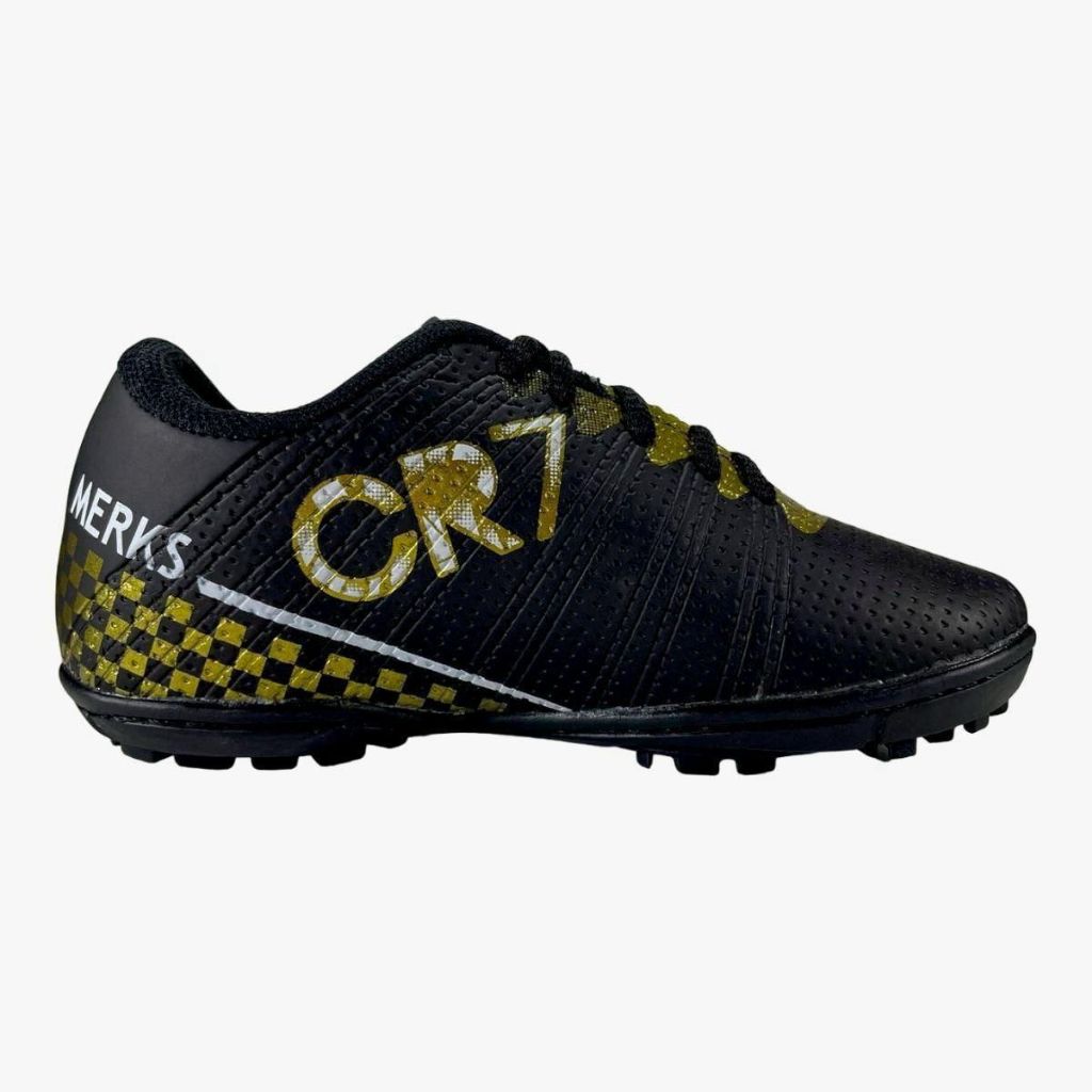 Chuteira infantil criança cr7 quadra Society juvenil original confortável envio imediato