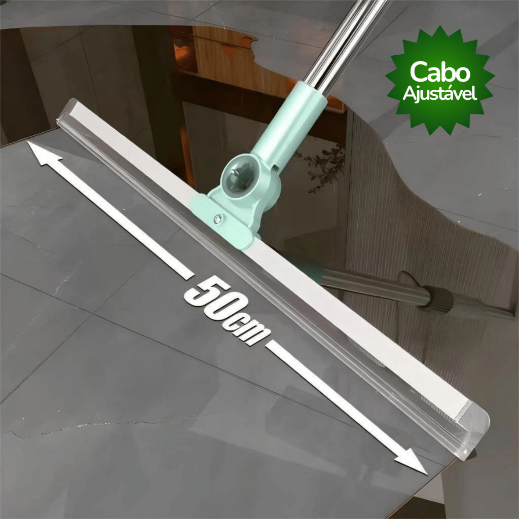 Rodo de Silicone Para Limpeza de Piso Vidros Com Gancho Secos e Molhados Uso Duplo Vassoura Mágica em Oferta na Shopee