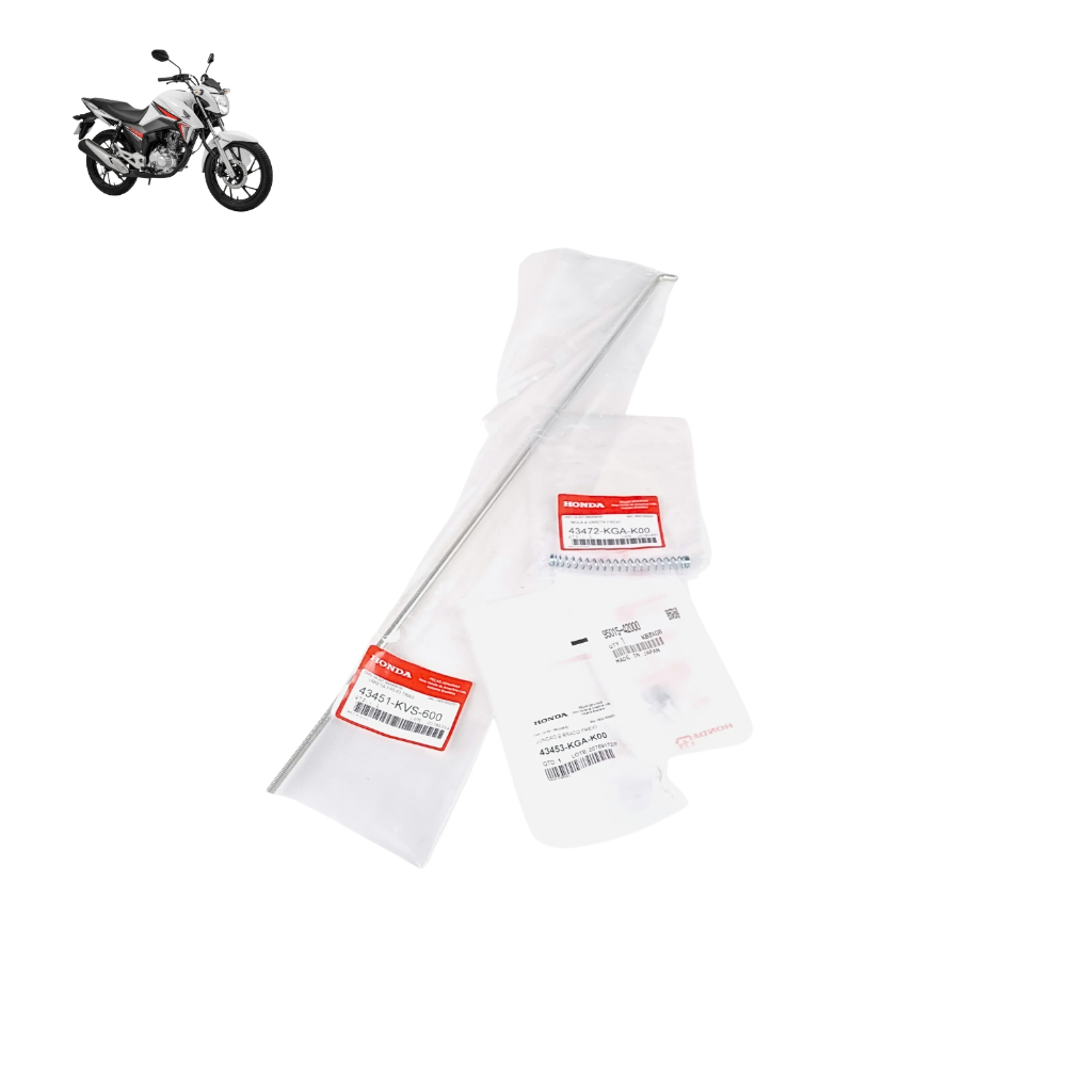 Varão De Freio Fan 125 2009 A 2013 Cg 150 2004 A 2015 Cg 160 2016 A 2017