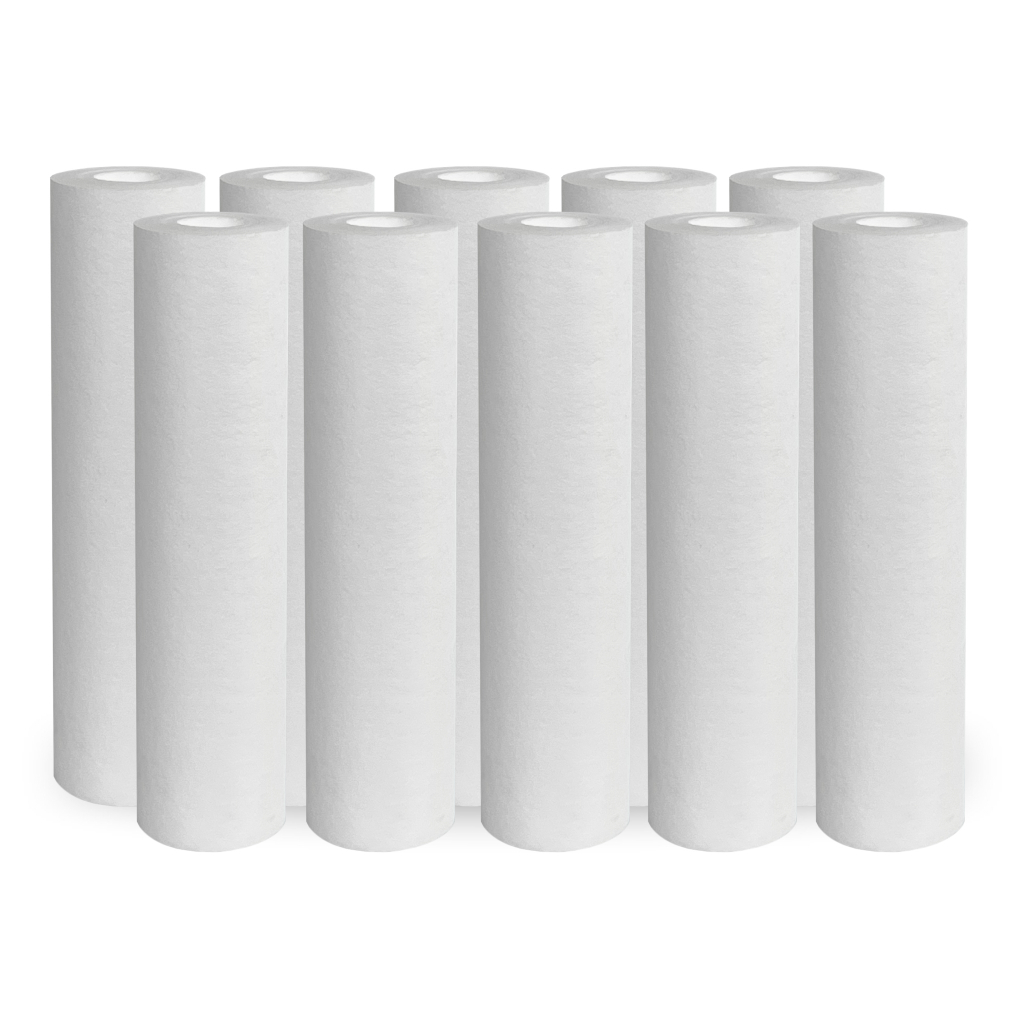 Kit 10 Refis De Polipropileno Liso, para caixa d'água, cavalete, maquina de lavar e outros. em Oferta na Shopee