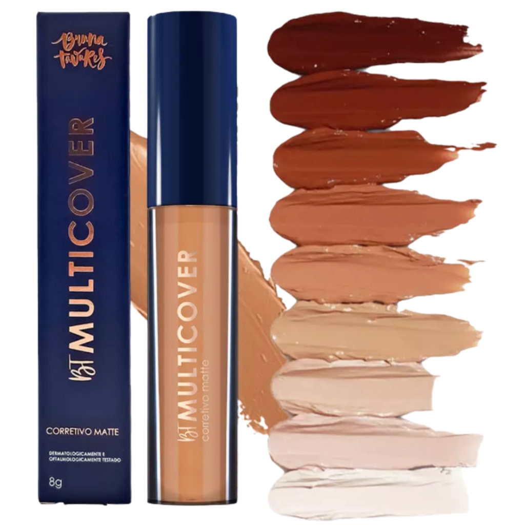 Corretivo Líquido Matte BT Multicover Bruna Tavares em Oferta na Shopee