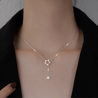 Colar Feminino Estrela com Strass Banhado Ouro Prata Delicado Elegante Presente em Oferta na Shopee
