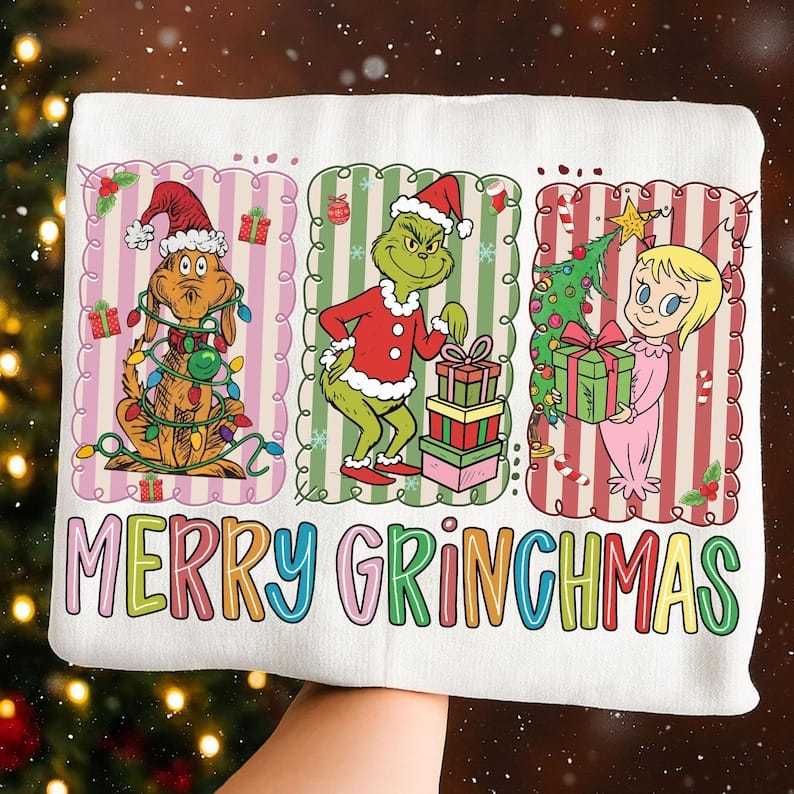 Camiseta Merry Grinchmas natal - [Exclusiva] blusa natalina noel tshirt grinch presente camisa casual