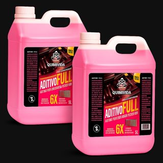 Kit 2 Aditivos Fluído Líquido Radiador Pronto Uso 5 litros-quimi car em Oferta na Shopee