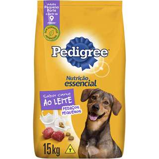 Ração Pedigree Nutrição Essencial para Cães Adultos RP sabor Carne ao leite 15kg em Oferta na Shopee