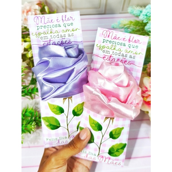 50 Cartão para Touca Cetim - Papelaria