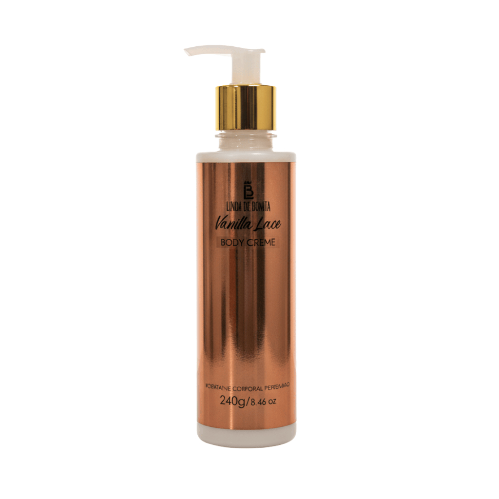 Creme Corporal Hidratante Vanilla Baunilha 240g Linda De Bonita
