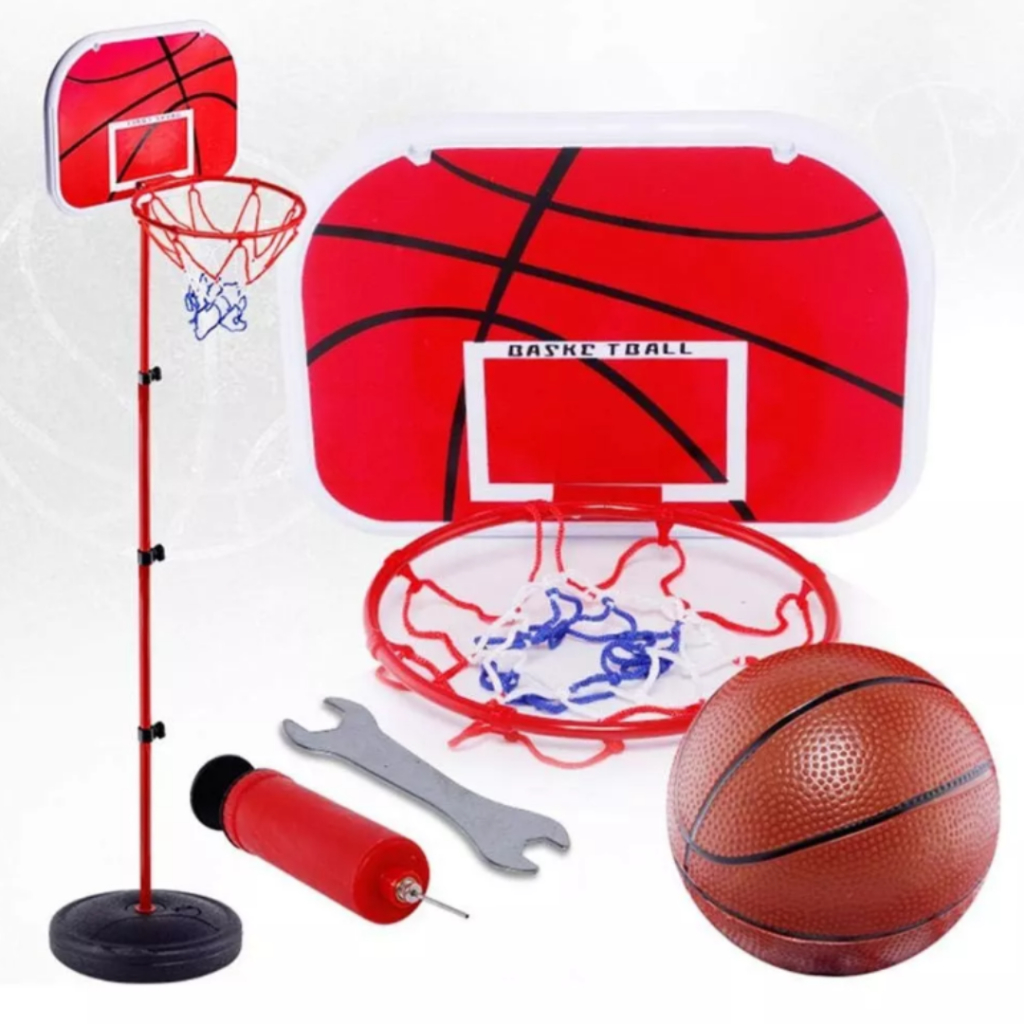 Cesta De Basquete Infantil Tabela Para Basquete 105-139 Cm - DM TOYS