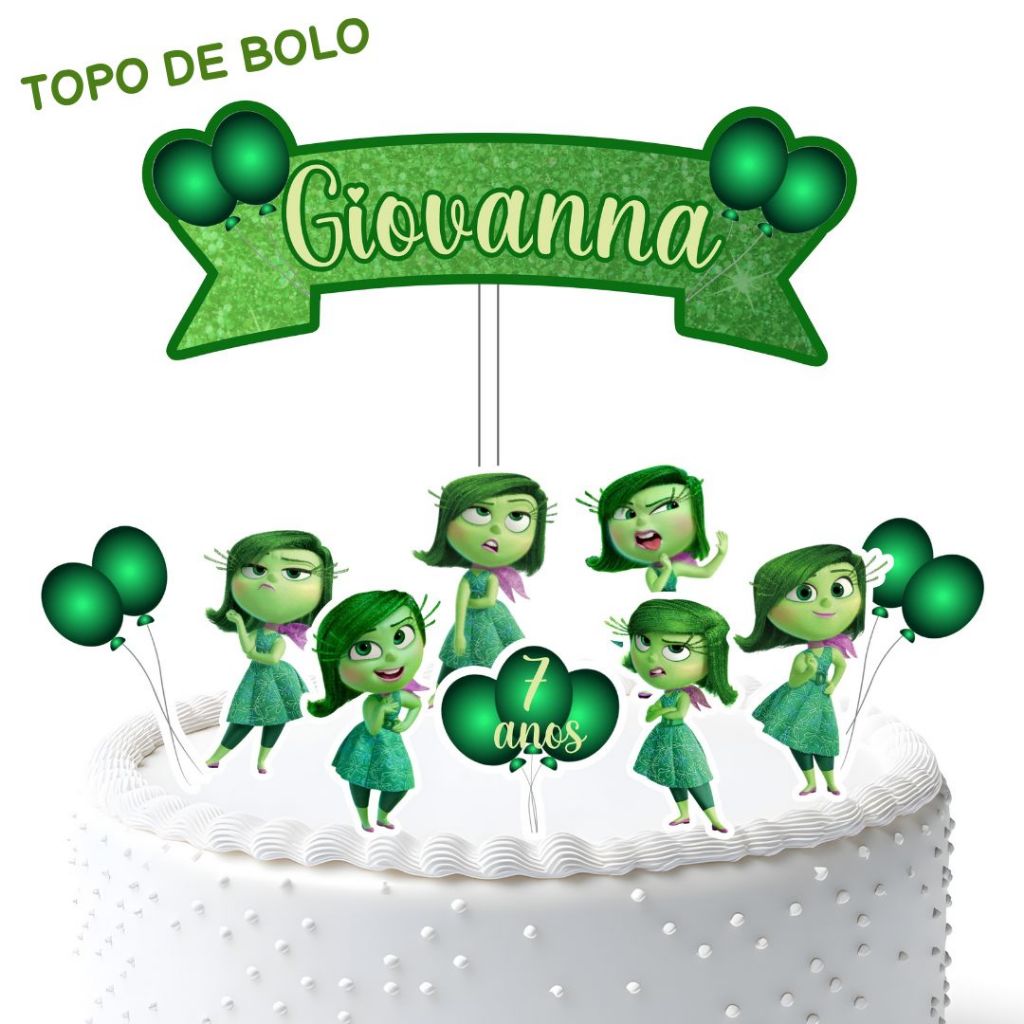 TOPO TOPPER DE BOLO NOJINHO DIVERTIDAMENTE PERSONALIZADO | ANIVERSÁRIO | MESVERSÁRIO