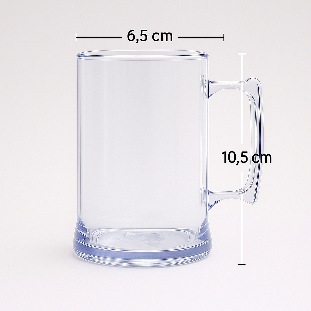 50 Canecas De Chopp Acrílico PREMIU Lisas 300ml ENVIO IMEDIATO E SEGURO