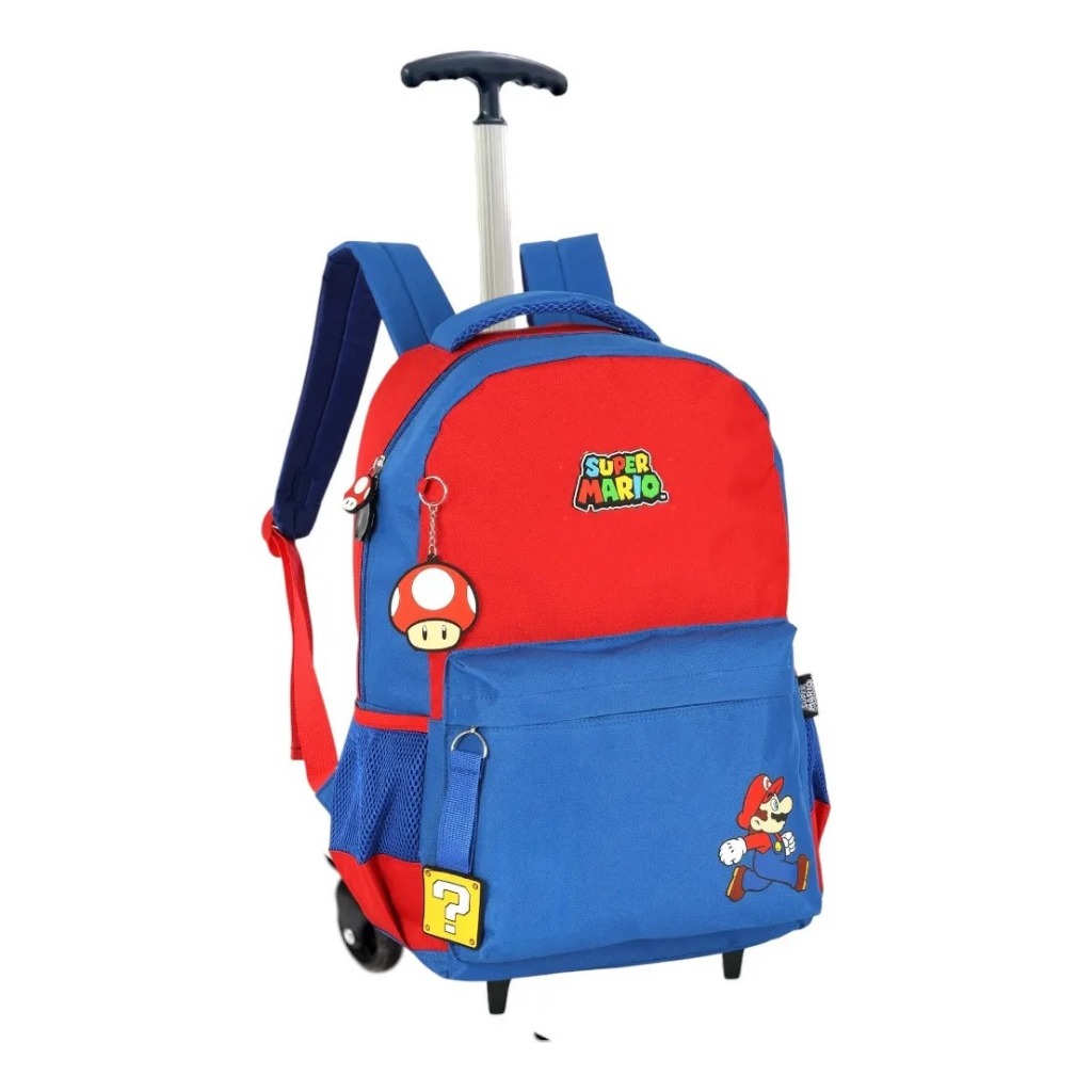 Mochila Rodinha Mario Bros: Onde Comprar | BuscaProdutos