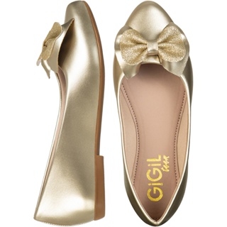 Sapatilha Infantil Feminina Sapato Bico Fino Menina Rasteira Laço Glitter Confortável Moda Festa em Oferta na Shopee