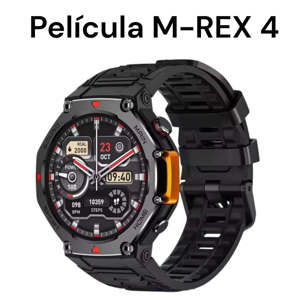 Pelicula Protetora Smartwatch M-Rex 4 Vidro Temperado Protetor De Tela M-REX4 Microwear