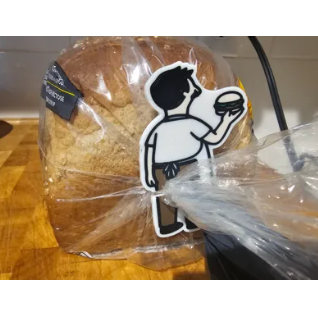 Presilha para Saco de Pão do Bob's Burgers