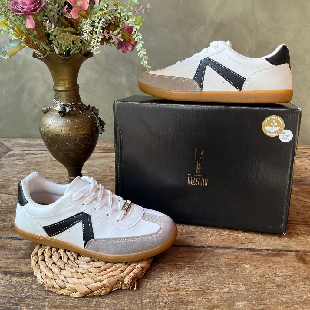 Tênis Feminino Vizzano Retrô Casual Street Style Confortável Estiloso Moda Novidade 1430.102