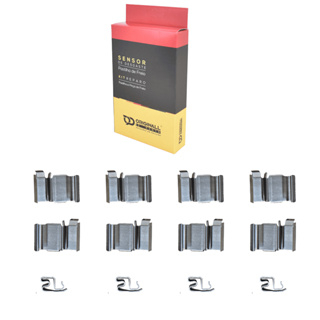 Kit 12 Trava Mola Pastilha Freio Traseiro Toyota Land Cruiser Prado 3.0 Turbo 2004 a 2009 em Oferta na Shopee