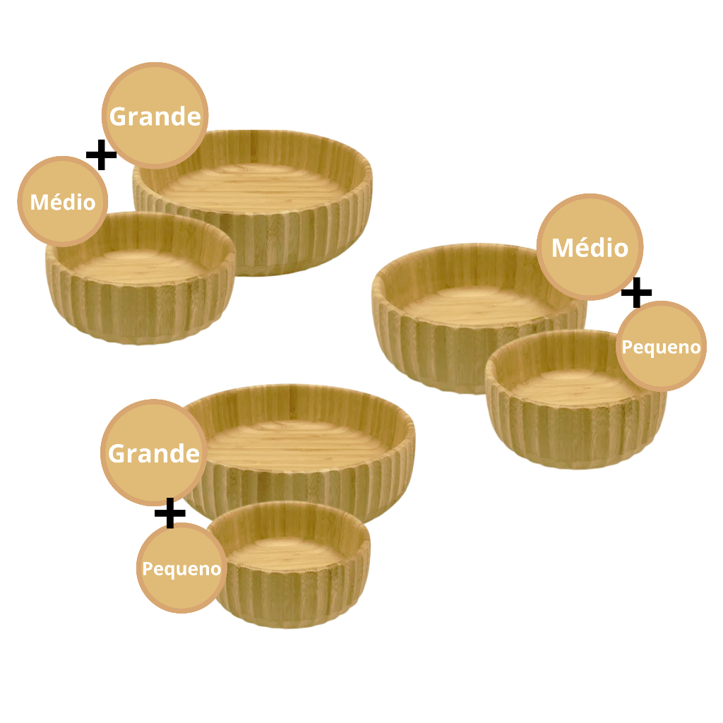 Bowl de Bambu Grande: Onde Comprar | BuscaProdutos