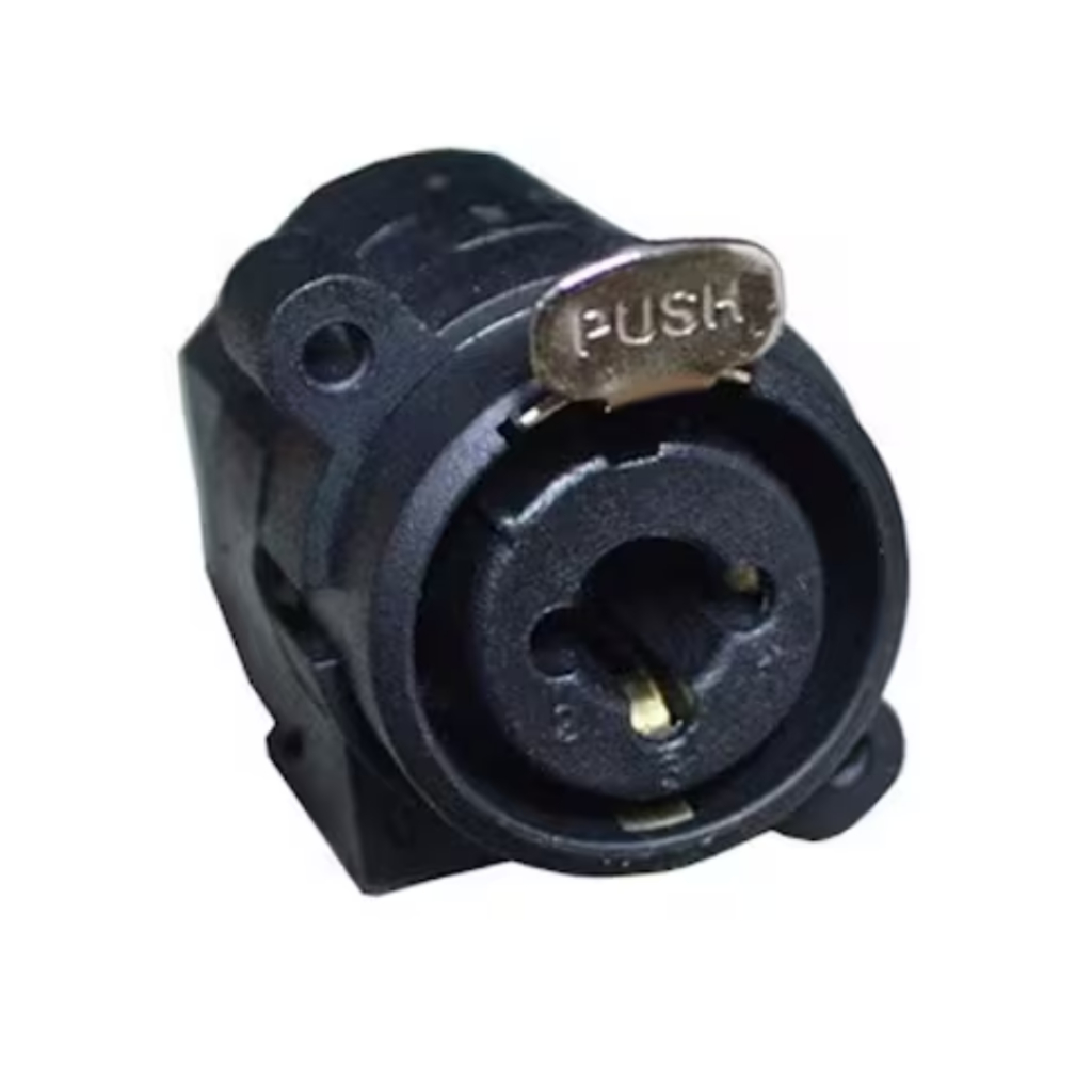 Plug Conector combo HJH-XLR/P10 HXP1115 em Oferta na Shopee