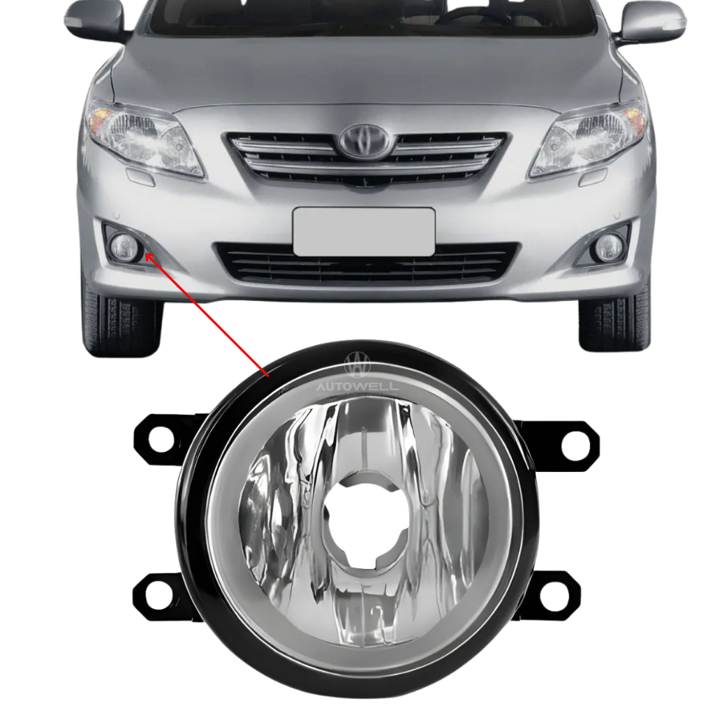Farol Milha Neblina Corolla 2009 2010 2011 2012 2013 2014 2015 2016 2017 2018
