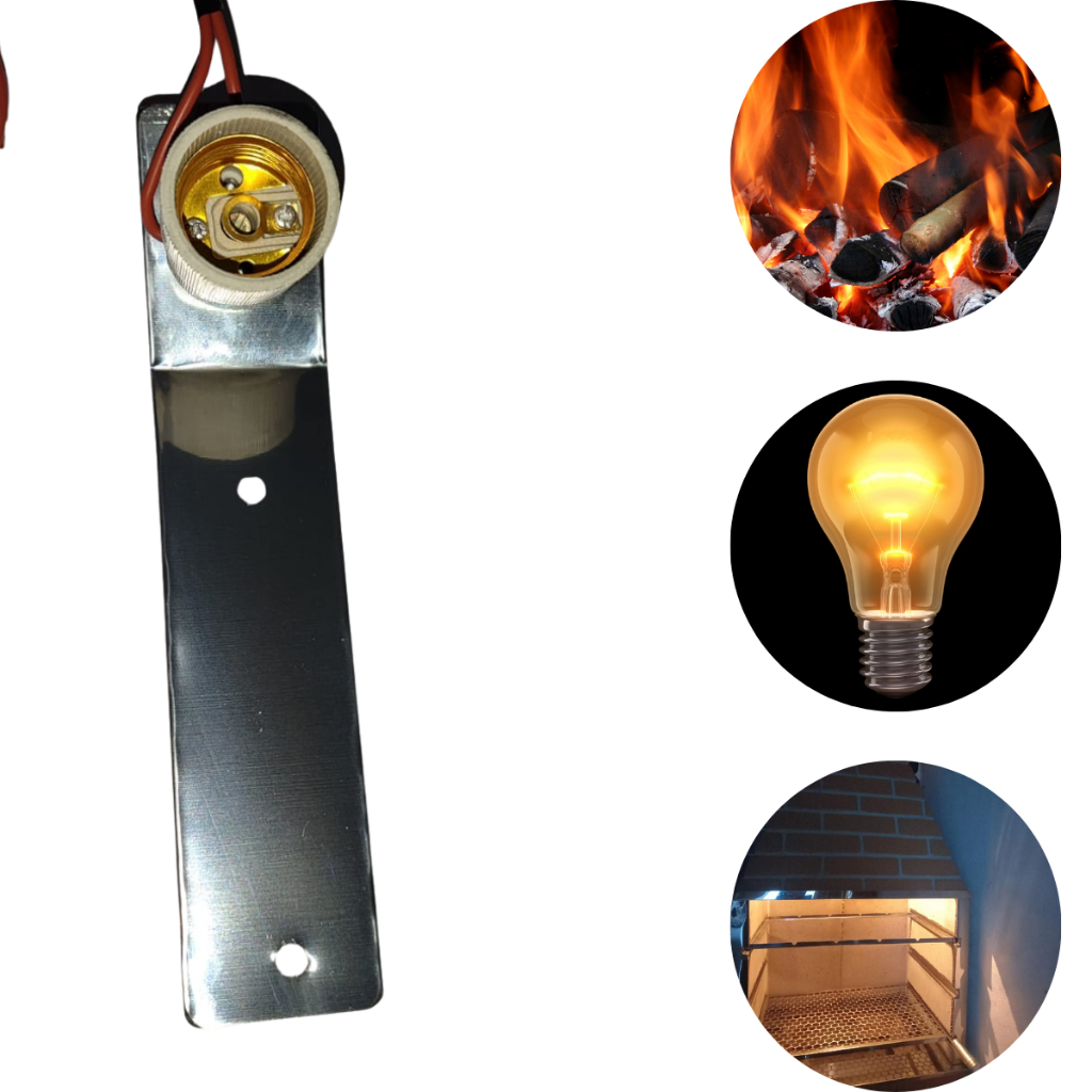 Kit de Iluminação para Churrasqueira Inox – Seguro, Potente e Resistente Gomes Inox