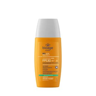 Protetor Solar Facial Antioleosidade Fps 30 Cor Translúcido 45g - Bioage em Oferta na Shopee