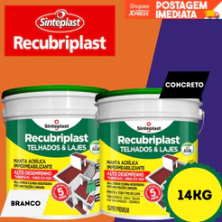 MANTA LÍQUIDA IMPERMEABILIZANTE 14KG RECUBRIPLAST CORES