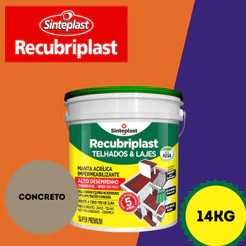 MANTA LÍQUIDA IMPERMEABILIZANTE CONCRETO 14KG RECUBRIPLAST