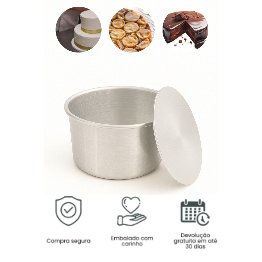 Forma 20 Cm Fundo Removível: Onde Comprar | BuscaProdutos