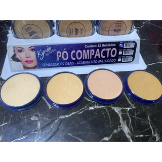 Box 4/6/12 Pó compacto Atacado kit Maquiagem Revenda kit