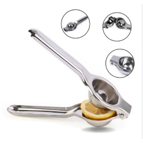 Espremedor Chef Gourmet De Limão Aço Inox Maciço Super Forte em Oferta na Shopee
