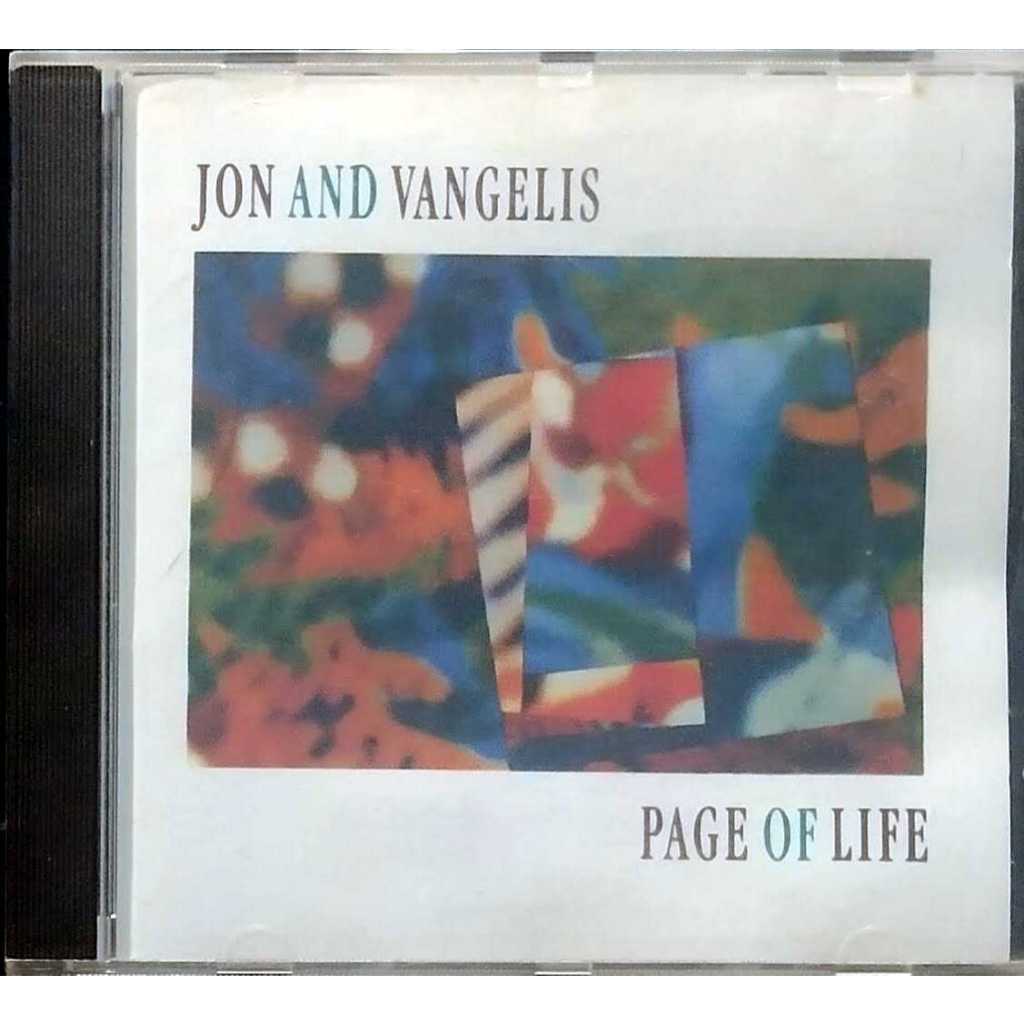 CD Jon And Vangelis Page Of Life 1994 semi-novo