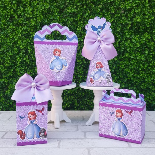 LEMBRANCINHAS FESTAS INFANTIS PERSONALIZADAS TEMA: PRINCESA SOFIA / MIMOS / SEMI-MONTADAS1000