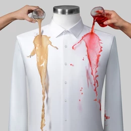 Camisa Social Masculina Manga Longa Não Amassa Slim Estilosa BROSSARD Blusa Respirável Impermeável