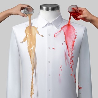 Camisa Social Masculina Manga Longa Não Amassa Slim Estilosa BROSSARD Blusa Respirável Im…