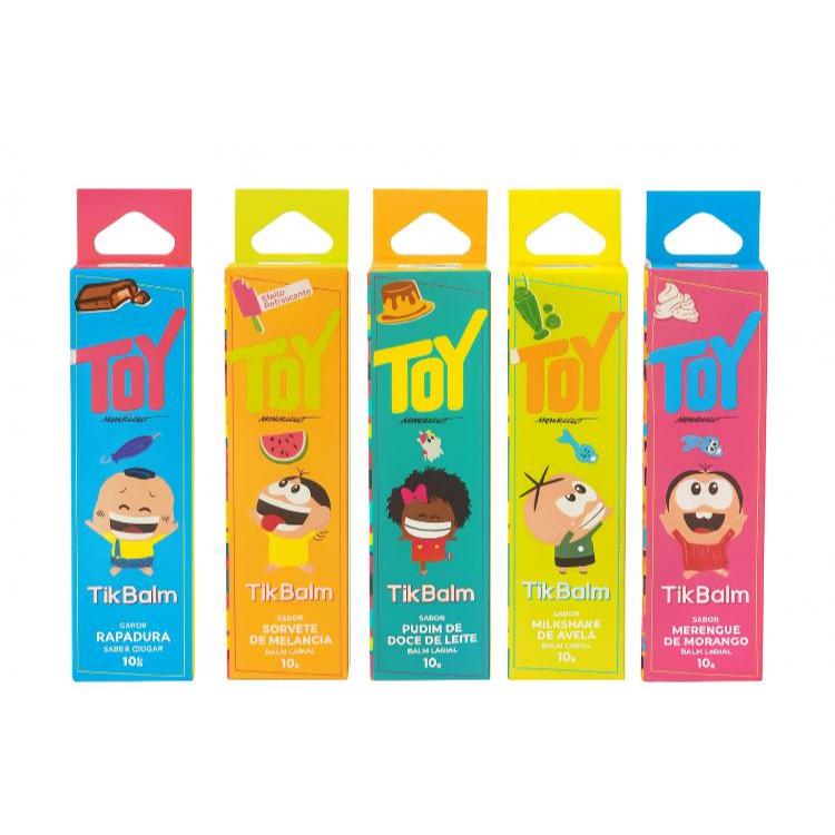 Tik Toy Balm Labial Turma da Mônica 10g em Oferta na Shopee