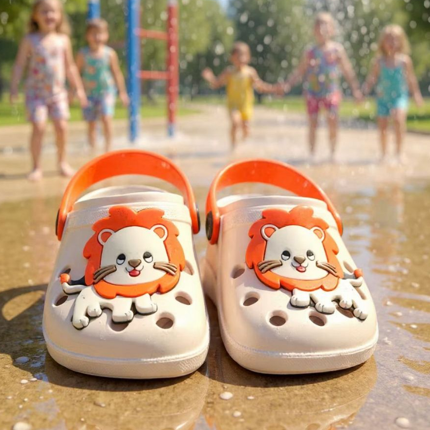 Babuche Infantil Menino Animais Bichos Leve Divertido Sandália Confortável Delicado Antiderrapante em Oferta na Shopee