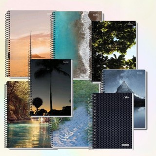 Caderno PEQUENO 200 folhas A5 Capa Dura Office 1/4 Preto Ou Paisagem em Oferta na Shopee