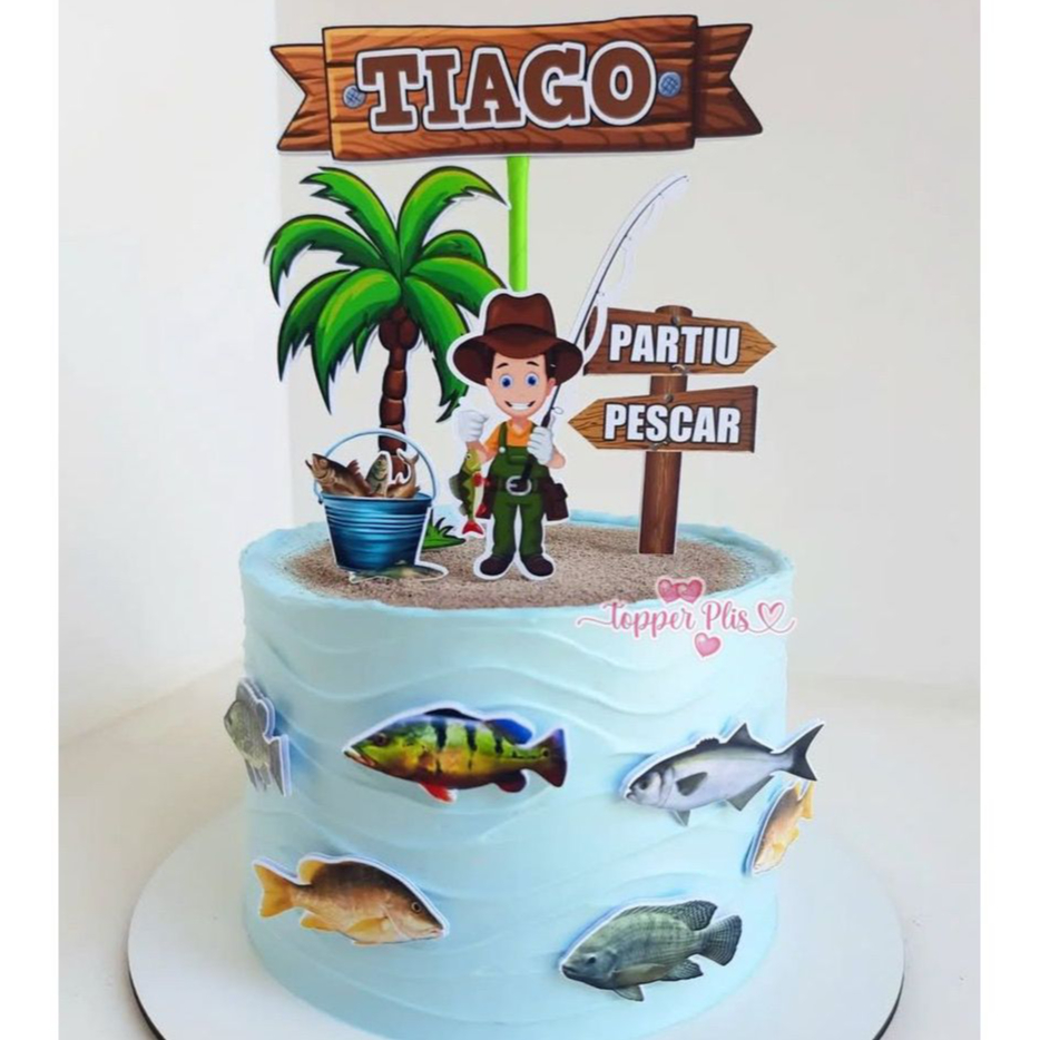 Bolo Pescaria Masculino: Onde Comprar | BuscaProdutos