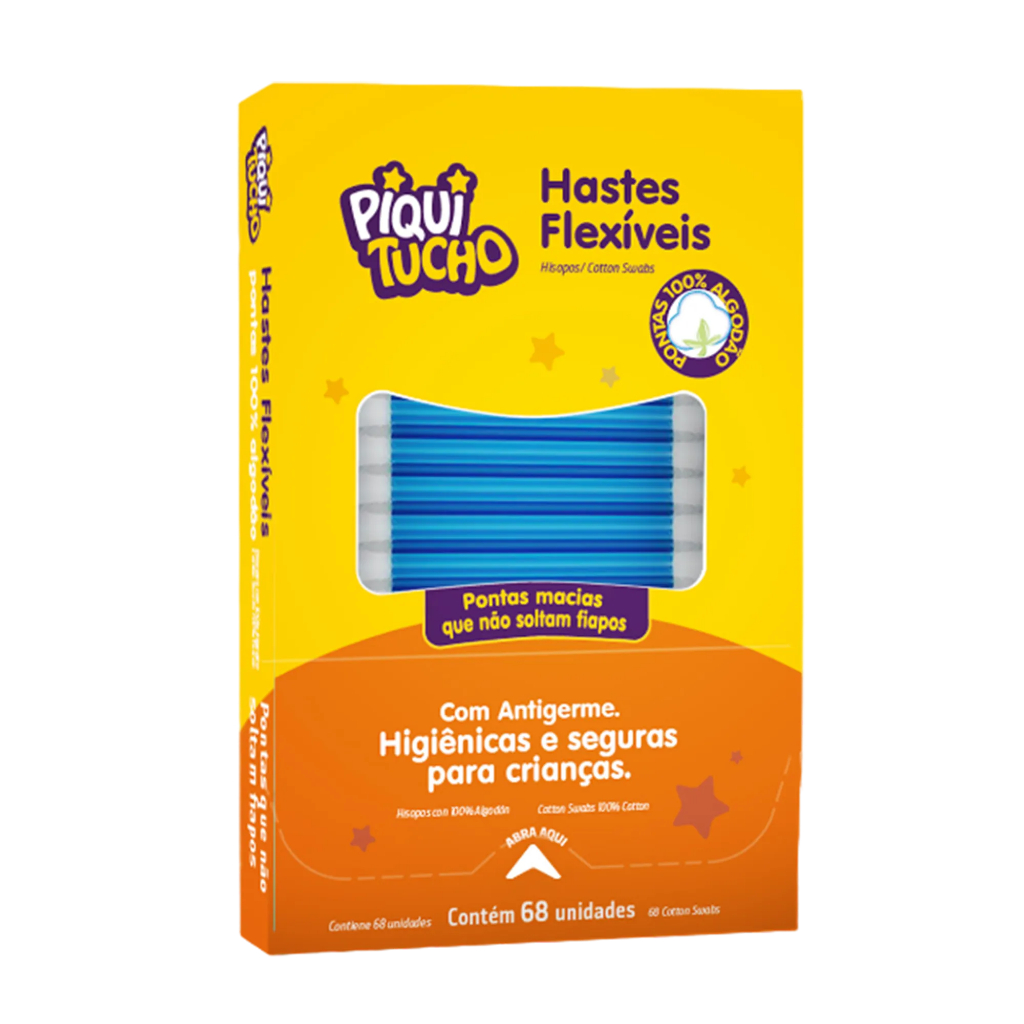 Hastes Flexíveis Piquitucho Com 68 Unidades em Oferta na Shopee