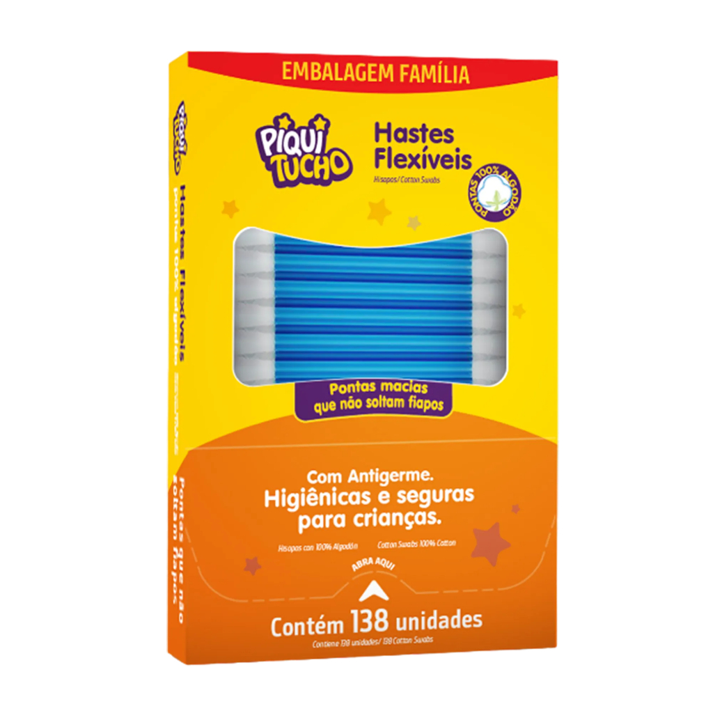 Hastes Flexíveis Piquitucho Com 138 Unidades em Oferta na Shopee